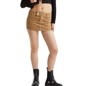 Tan Corduroy skirt